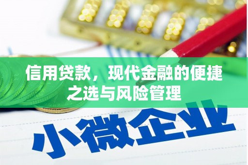大兴安岭信用贷款，现代金融的便捷之选与风险管理