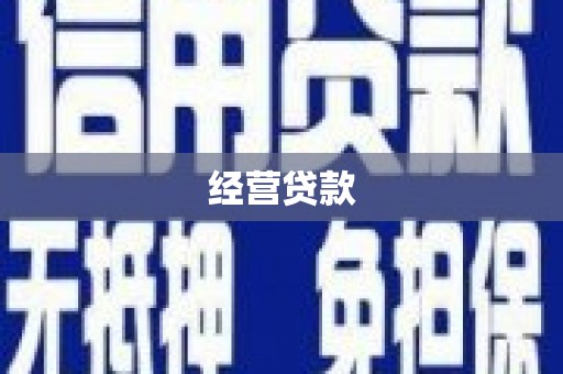 大兴安岭经营贷款
