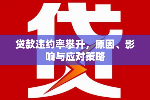 大兴安岭贷款违约率攀升，原因、影响与应对策略