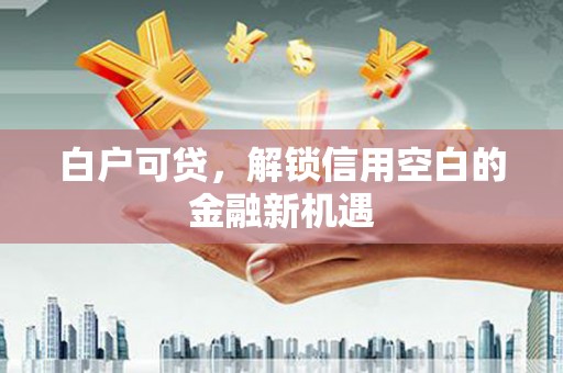 大兴安岭白户可贷，解锁信用空白的金融新机遇