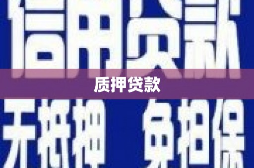 大兴安岭质押贷款