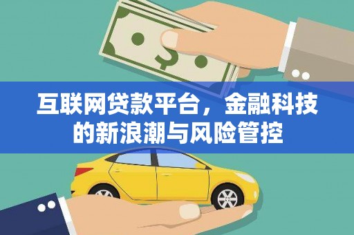 大兴安岭互联网贷款平台，金融科技的新浪潮与风险管控
