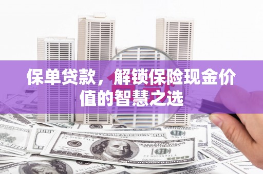 大兴安岭保单贷款，解锁保险现金价值的智慧之选