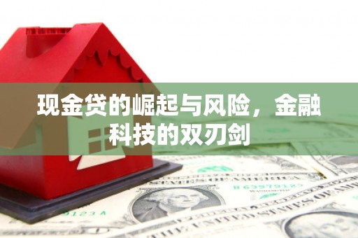 大兴安岭现金贷的崛起与风险，金融科技的双刃剑