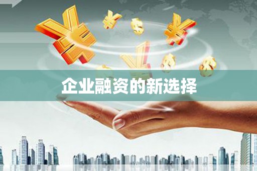 大兴安岭企业融资的新选择