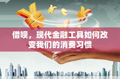 大兴安岭借呗，现代金融工具如何改变我们的消费习惯