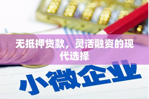 大兴安岭无抵押贷款，灵活融资的现代选择