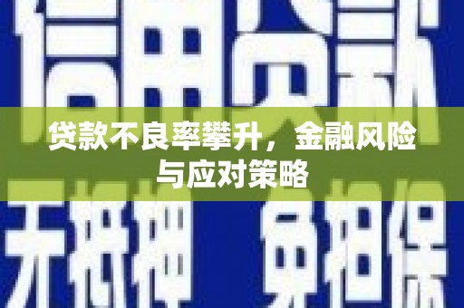 大兴安岭贷款不良率攀升，金融风险与应对策略