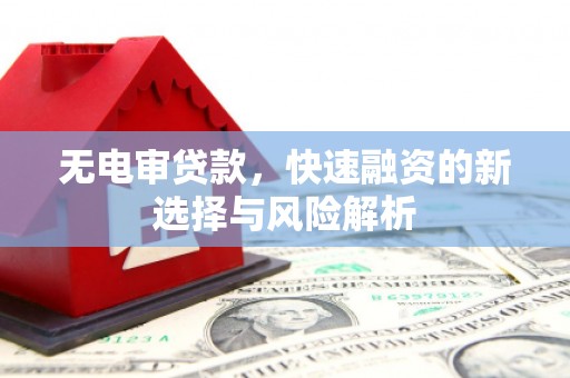 大兴安岭无电审贷款，快速融资的新选择与风险解析