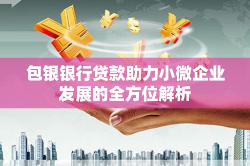 大兴安岭包银银行贷款助力小微企业发展的全方位解析