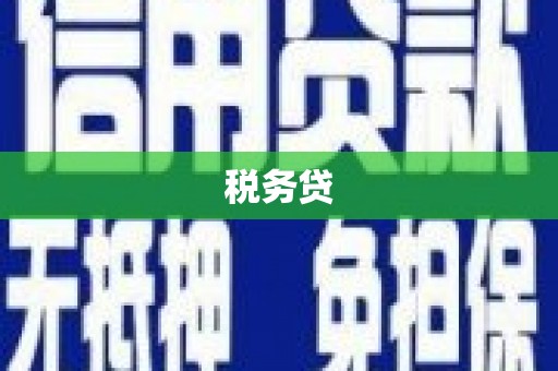 大兴安岭税务贷