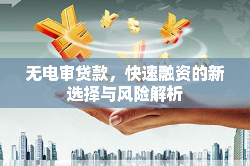 大兴安岭无电审贷款，快速融资的新选择与风险解析