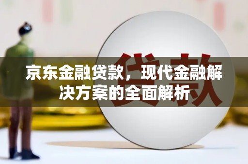 大兴安岭京东金融贷款，现代金融解决方案的全面解析