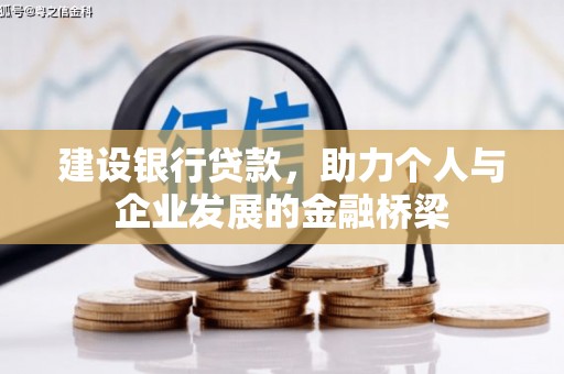 大兴安岭建设银行贷款，助力个人与企业发展的金融桥梁