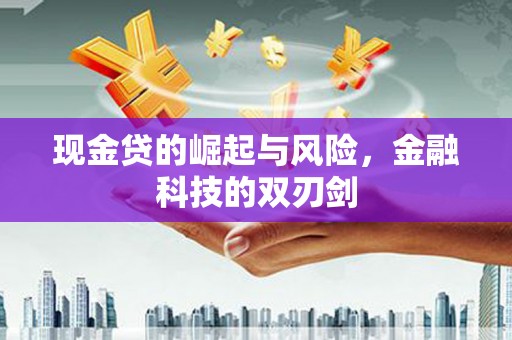 大兴安岭现金贷的崛起与风险，金融科技的双刃剑