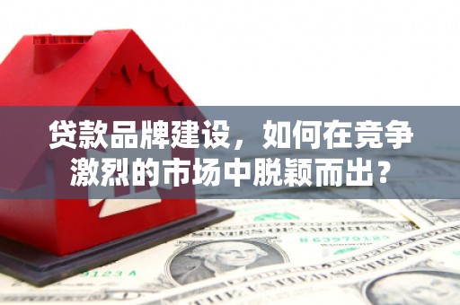 大兴安岭贷款品牌建设，如何在竞争激烈的市场中脱颖而出？