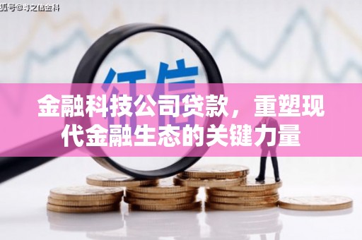 大兴安岭金融科技公司贷款，重塑现代金融生态的关键力量