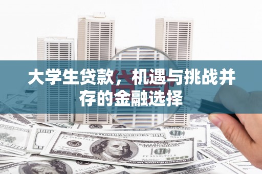 大兴安岭大学生贷款，机遇与挑战并存的金融选择